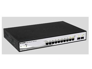 DGS-1210-10P 简单网管千兆POE交换机